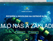 Tablet Screenshot of godeep.cz